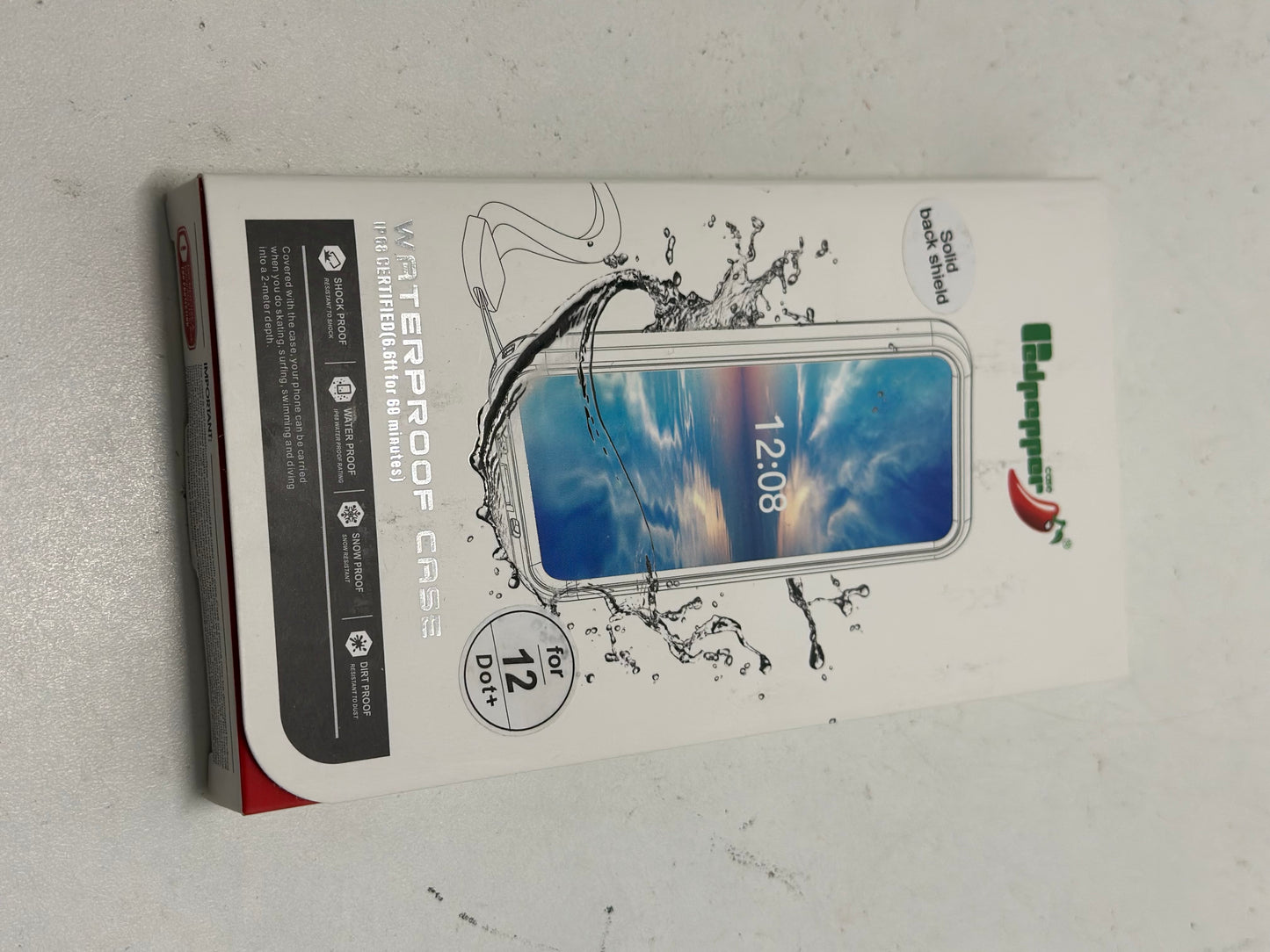 Coque Antichoc Etanche IP68 pour iPhone 12/pro