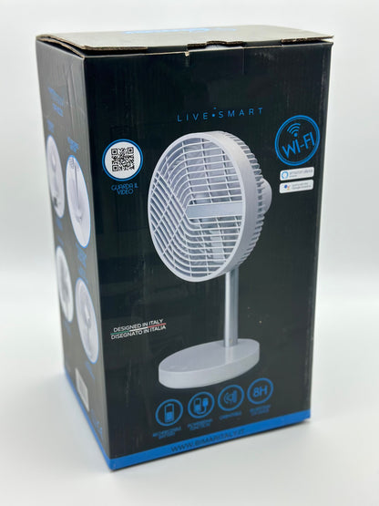 Ventilateur de table Silencieux et Puissant avec Batterie Rechargeable - WI-Fi App Contrôle Vocal
