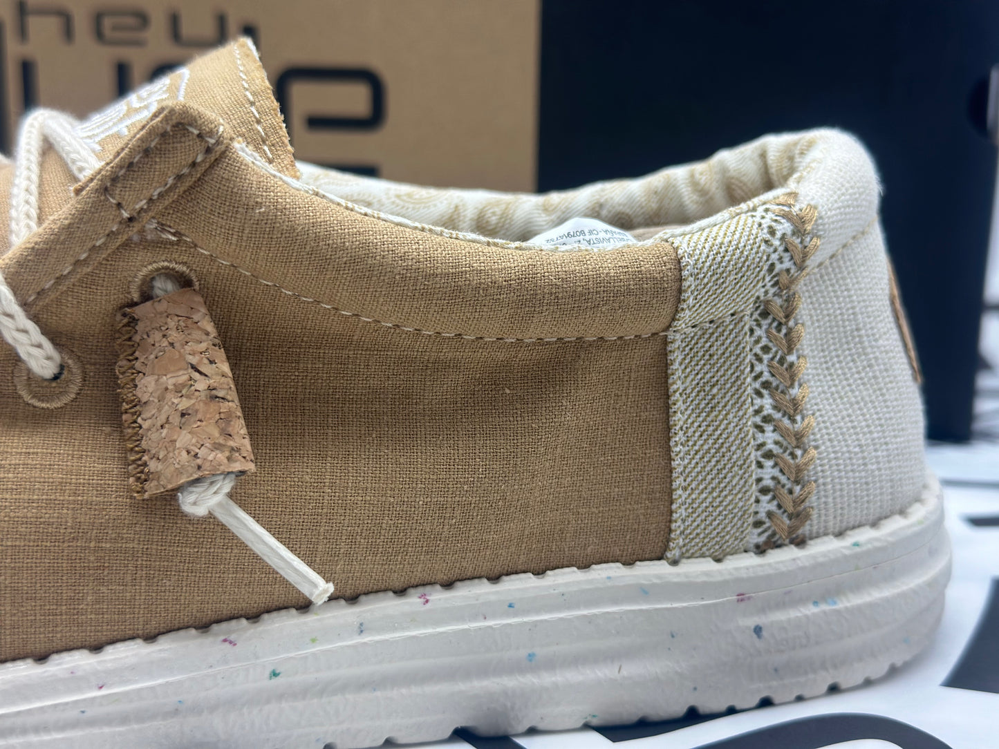 Mocassins lin NATURAL neuves et authentique tailles 43