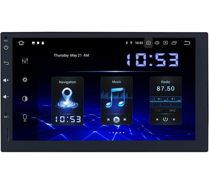 Dasaita Autoradio Double Din 7" Android 10.0 universel Bluetooth Radio DSP 4 G RAM 64 G ROM GPS WiFi CarPlay