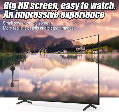 Miracast HDMI Dongle WiFi sans fil Affichage Dongle Adaptateur HDMI Écran Wifi sans fil pour ordinateur portable Android/iOS/Windows/Mac, Support Miracast, DLNA, Airplay