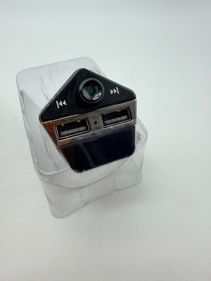 Émetteur FM Bluetooth, adaptateur radio multifonctionnel pour voiture avec double port de charge USB 5 V CC/2,5 A