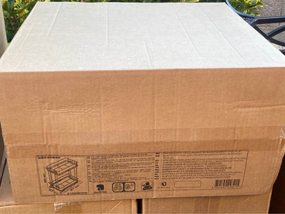 Rangement coulissant 2 paniers pour meuble l.30 cm (neuf)