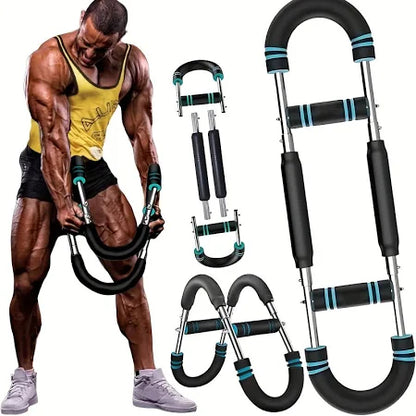 Barre de Résistance Multifonction "Iron Chest" – L'Allié Musculation Mobile
