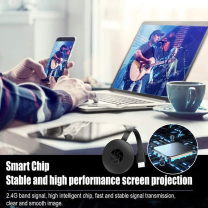 Miracast HDMI Dongle WiFi sans fil Affichage Dongle Adaptateur HDMI Écran Wifi sans fil pour ordinateur portable Android/iOS/Windows/Mac, Support Miracast, DLNA, Airplay