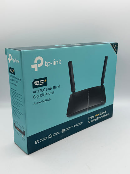 TP-LINK Archer MR600 AC1200 4G+ Cat6 Mobile Wi-Fi Router Dual Band, 4G/3G Network SIM Slot Unlocked, No Configuration required, Support Guest Network & Parental Control, UK Plug