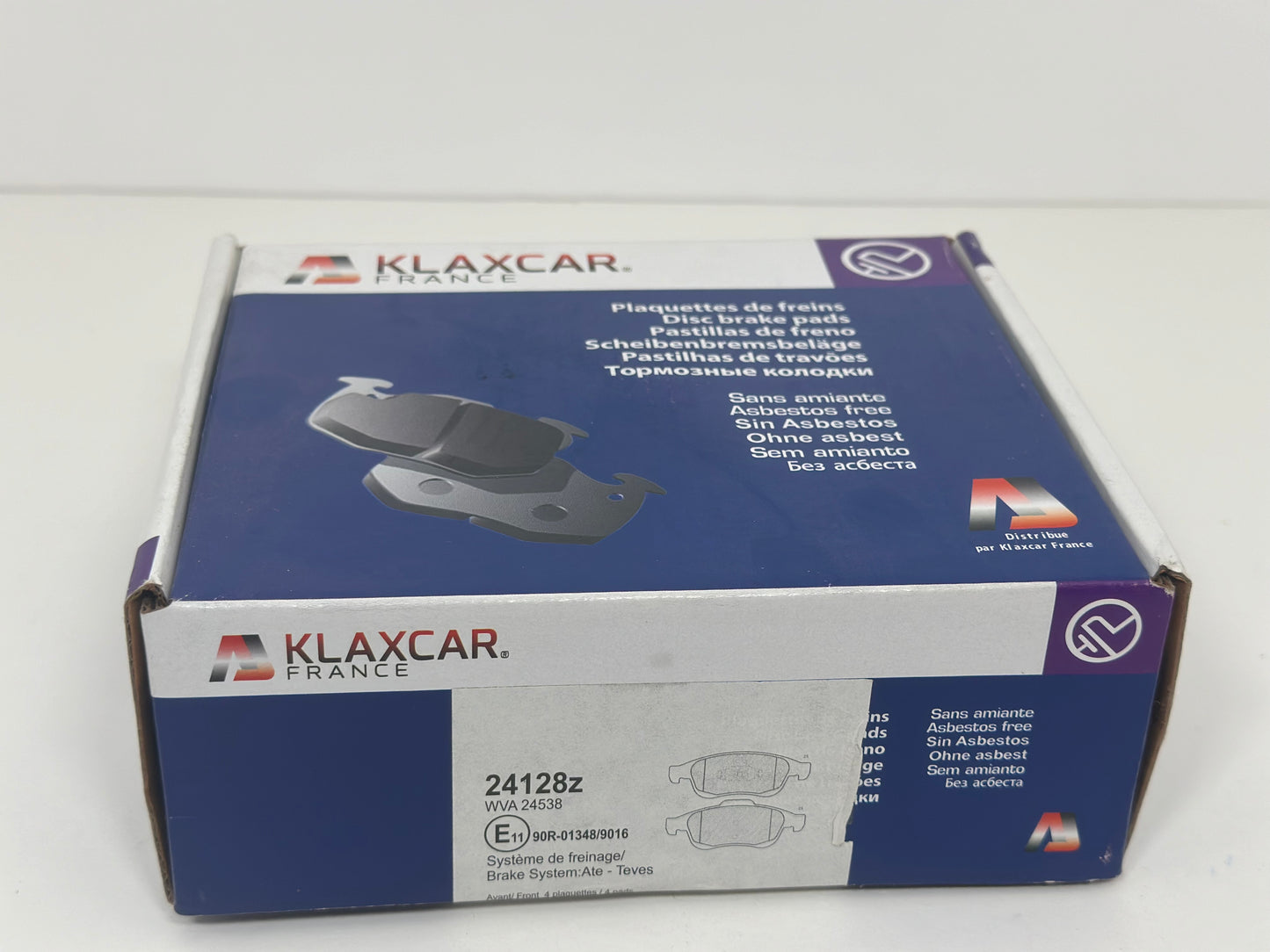 KIT DE PLAQUETTES DE FREIN, FREIN À DISQUE 24128Z
Référence 24128Z
Marque : KLAXCAR pour fiât, Renault, jeep