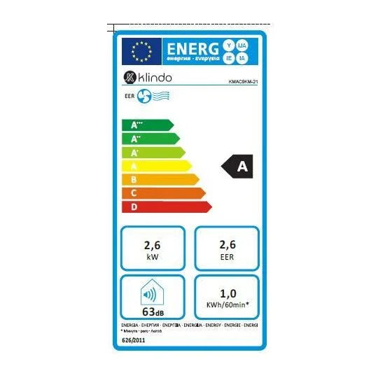 Climatiseur mobile KMAC9KM-21 KLINDO neuve emballer