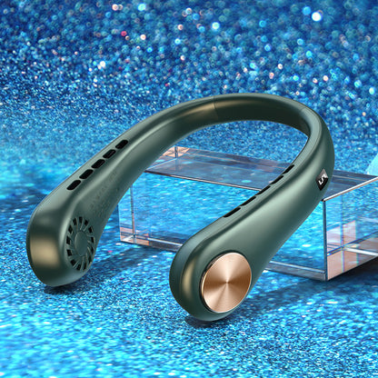 Nouveau Mini Ventilateur De Cou Portable Sans Lame Rechargeable