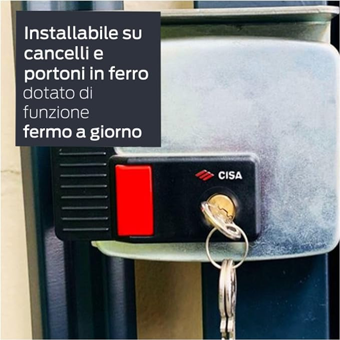 Verrou électrique - 12 V - Galvanisé - Cisa, argent, 11731601, 12V neuf