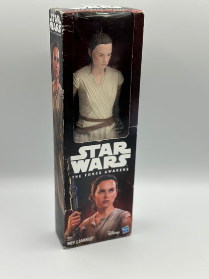 Figurine Star Wars REY (JAKKU) Disney Hasbro neuve