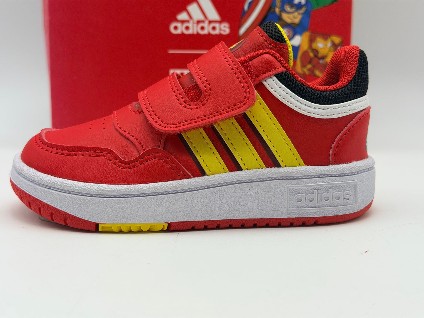 adidas Mixte Enfant Hoops 3.0 Superhero CF C Baskets