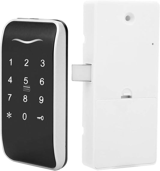 Serrure d'armoire électronique, écran tactile numérique sans clé RFID Serrure de mot de passe électronique, serrure intelligente électronique cachée pour classeur dans l'armoire