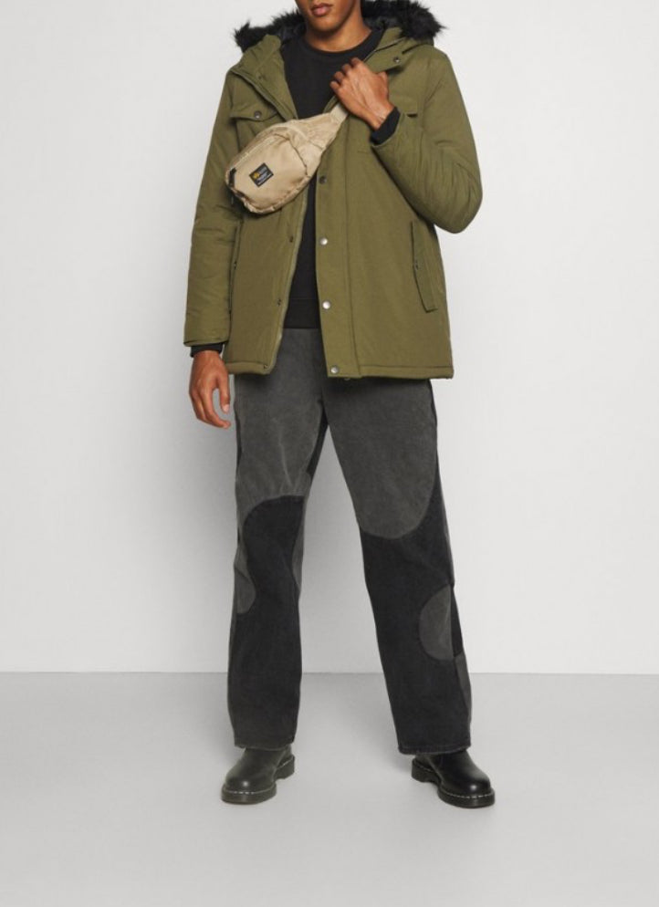 MANTEAU pour homme - Parka - kaki  neuve taille M