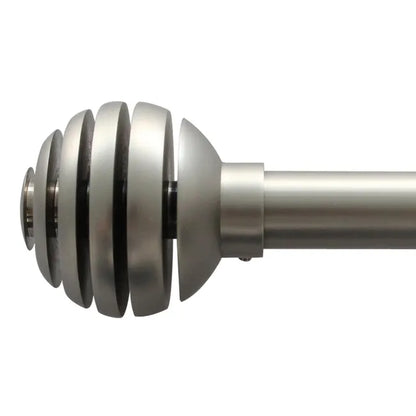 Kit de tringle à rideau Comete boule Diam.16/19 mm Acier mat 160 à 300 cm