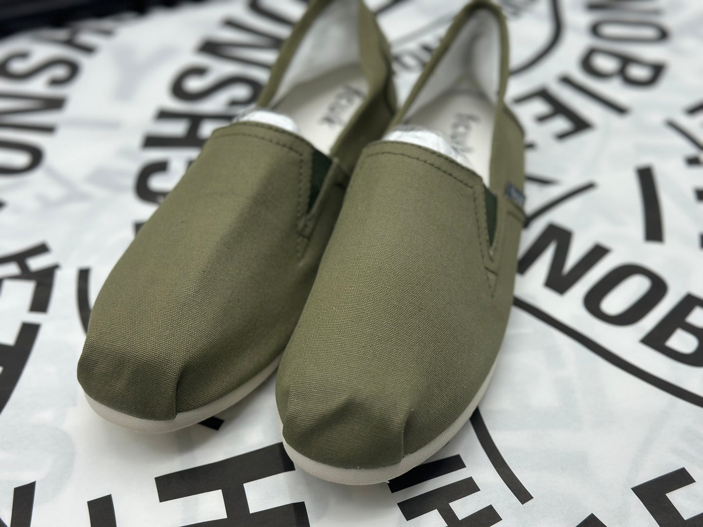 Espadrilles - Kaki ultra léger pour homme taille 44