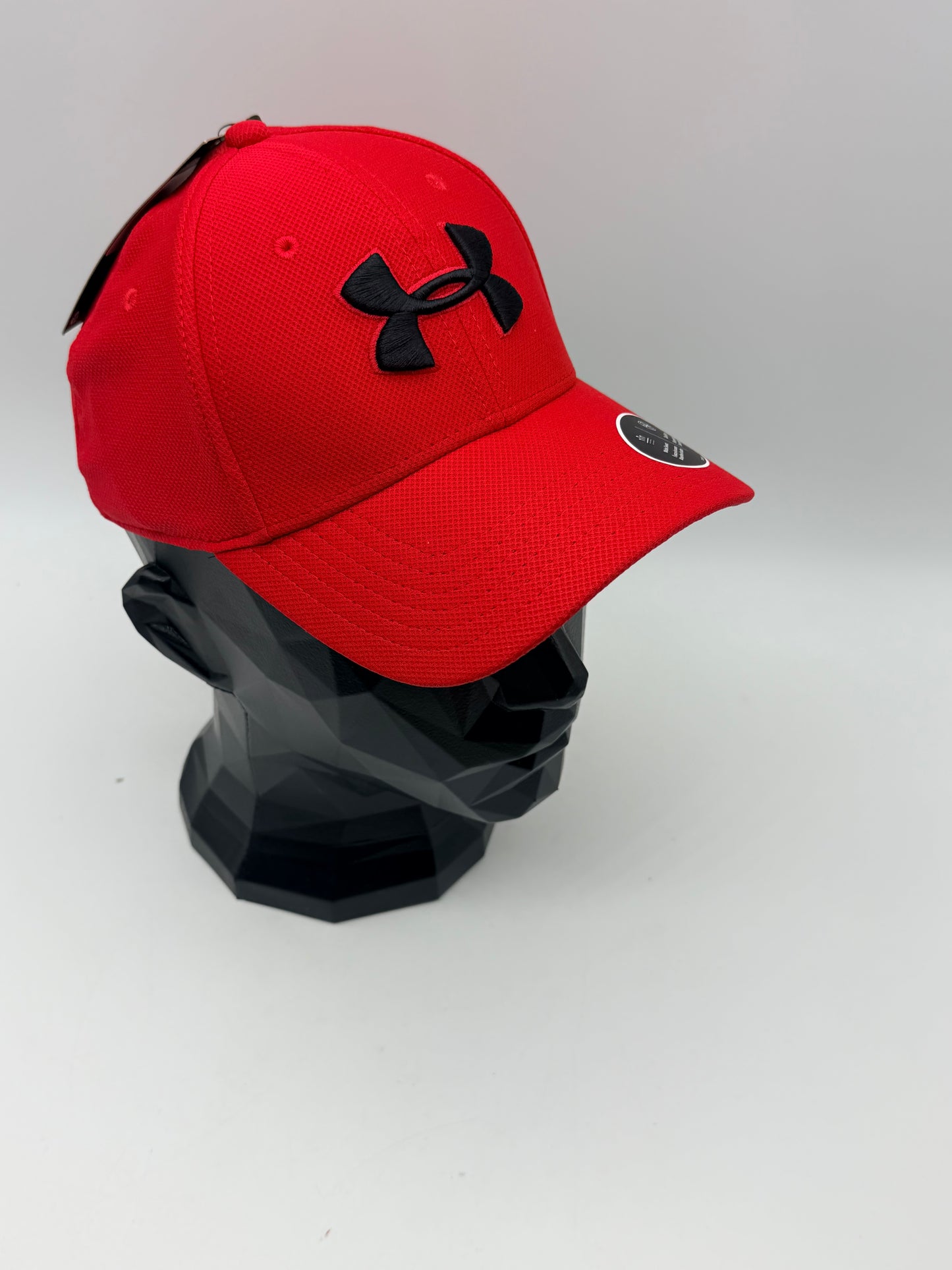 Casquette - Under Armour - Blitzing 3.0 - Rouge - Visière recourbée - Tissu UA Microthread