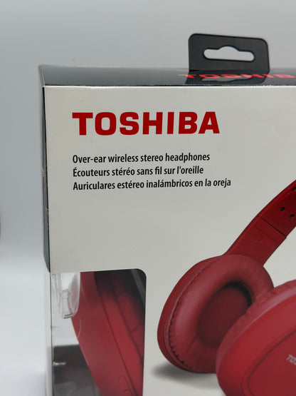 TOSHIBA Casque arceau Sport - Bluetooth - Rouge neuf