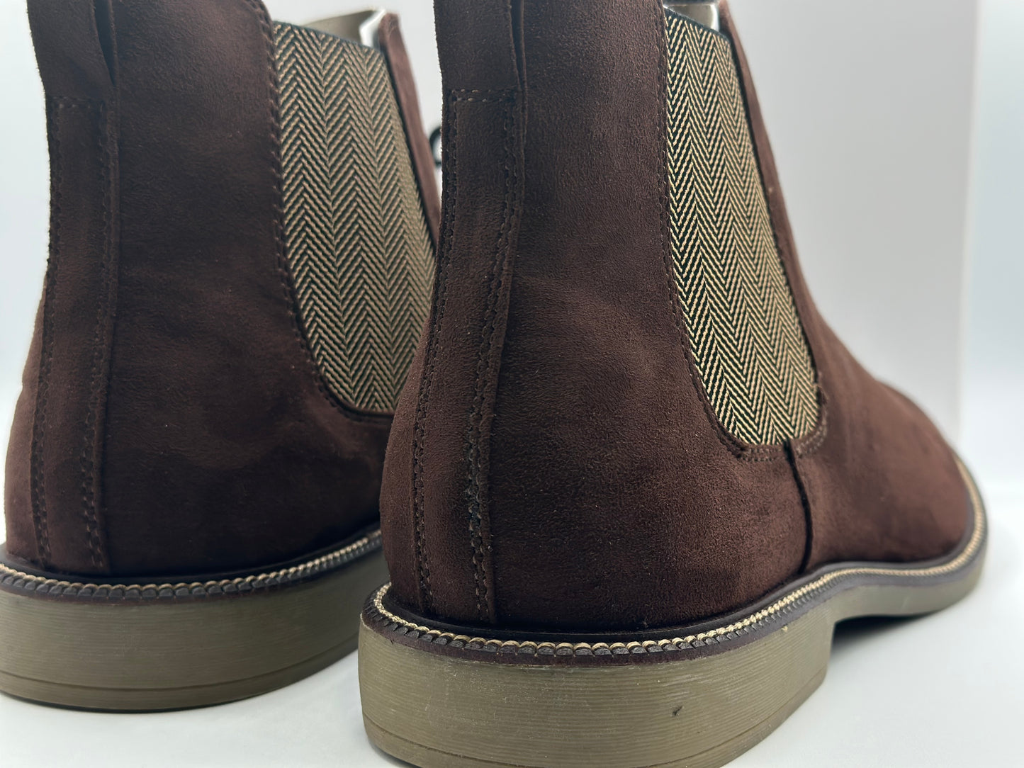 bottes Chelsea pour hommes Marsh Micro daim