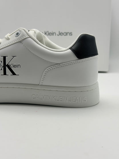 CALVIN KLEIN
Baskets Classic Cupsole Mono Leather Bright White Black