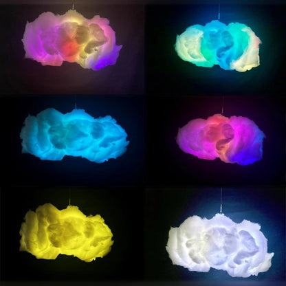 Nuage Connecté "Dream-Cloud" – Lampe 3D RGBIC, Contrôle App & Synchronisation Musicale