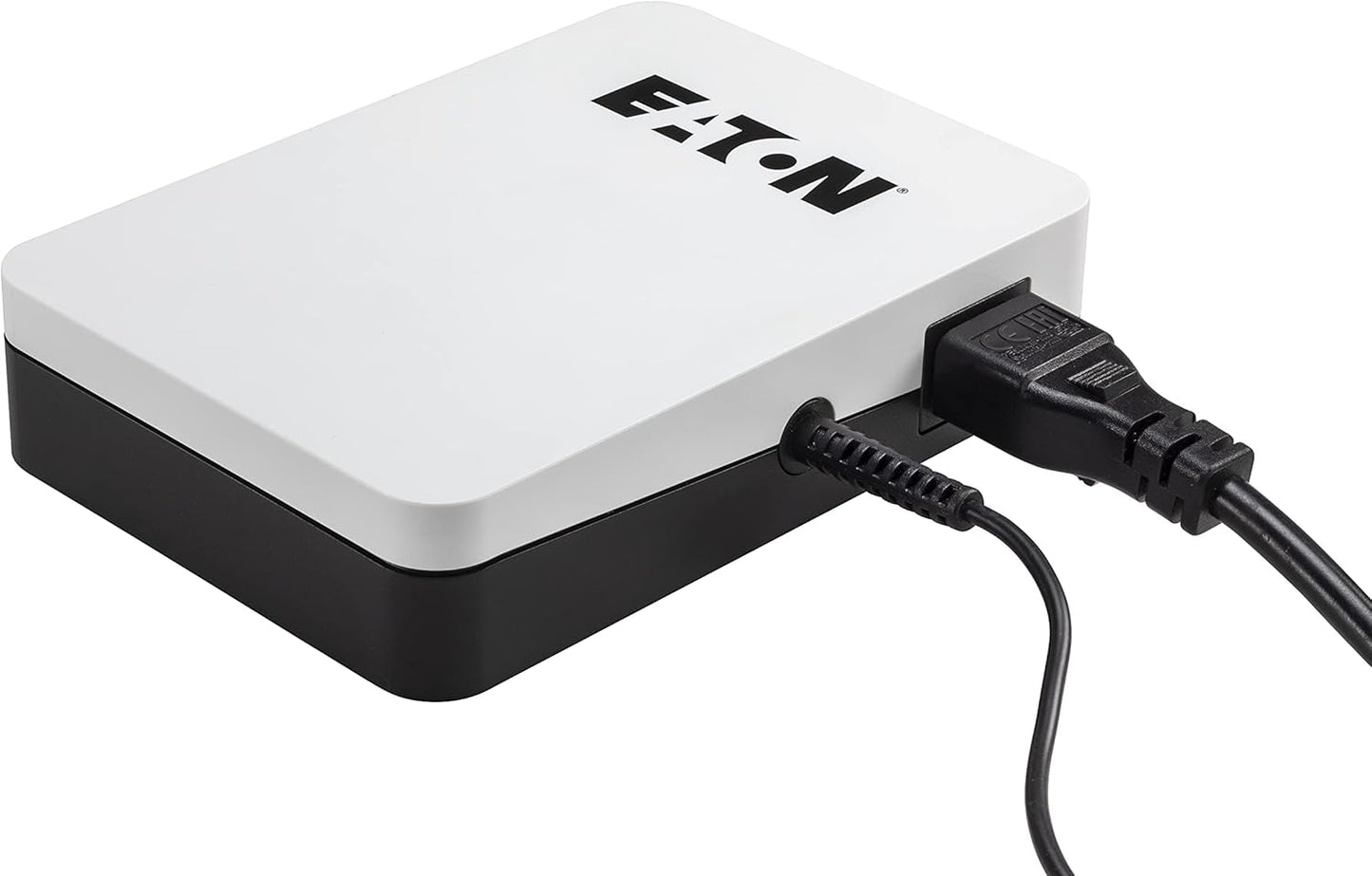 Eaton Onduleur 3S Mini - 36W - 9/12/15/19V DC pour Protection Box Internet et WiFi, Caméra Vidéo-Surveillance et Assistant Personnel, Modem, Silencieux - 3SM36 - Noir&Blanc