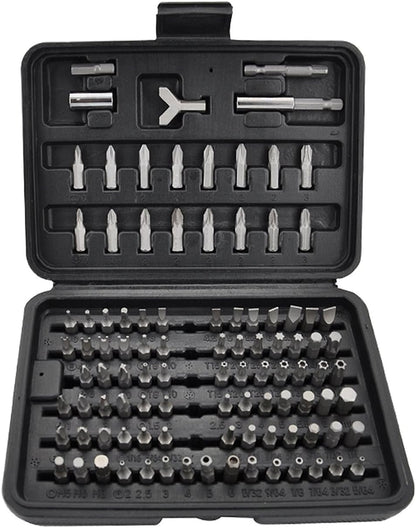 Powerland PT001 100Pcs jeu d'embouts de tournevis Tout usage dans BMC