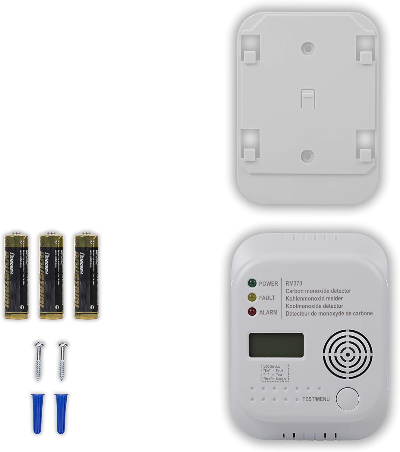 Smartwares RM370 Détecteur de monox de Carbone