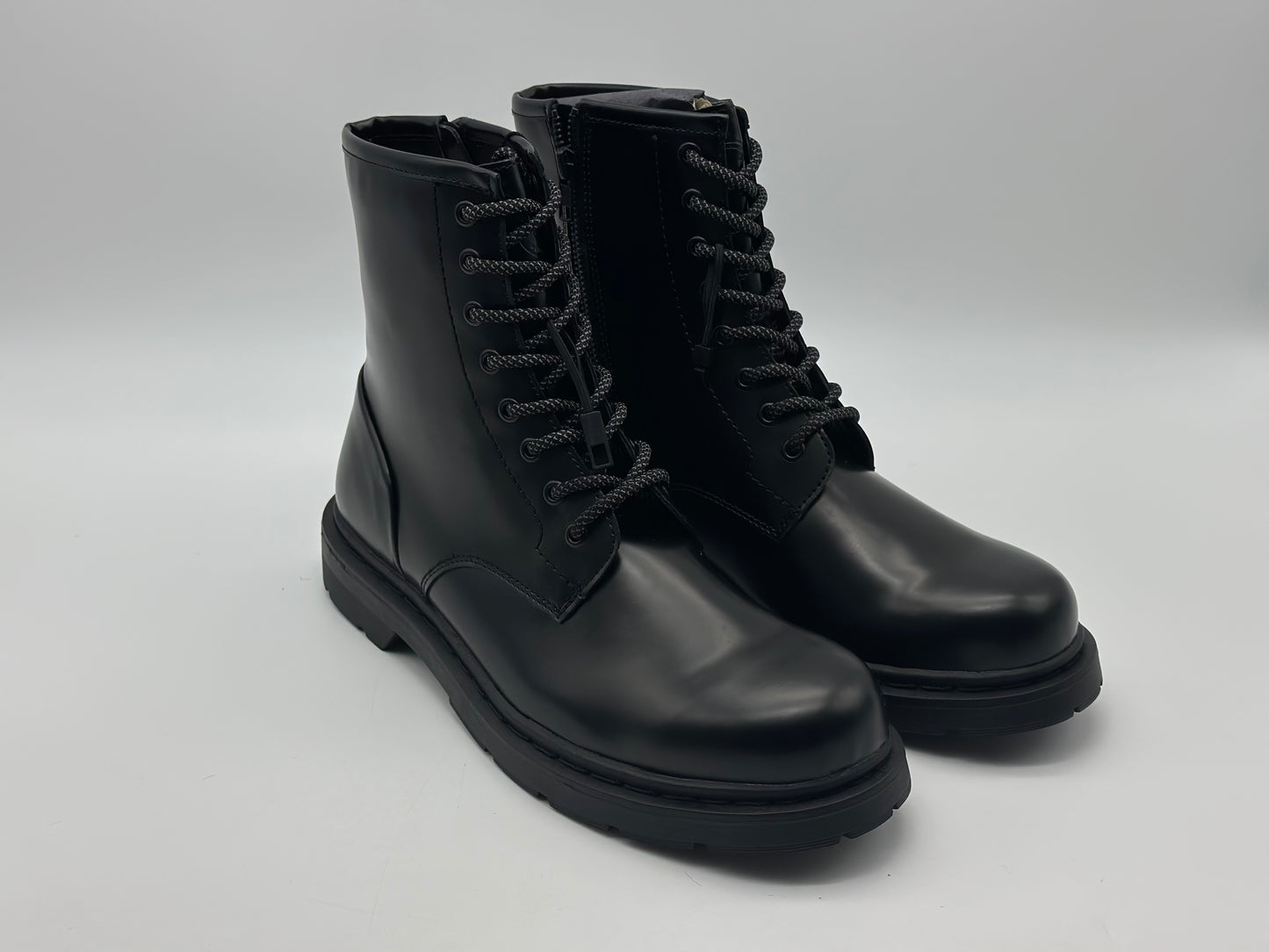 Bottines à lacets - black