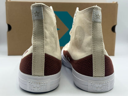 Converse - Chuck Taylor All Star - Baskets - Blanc cassé et rouge