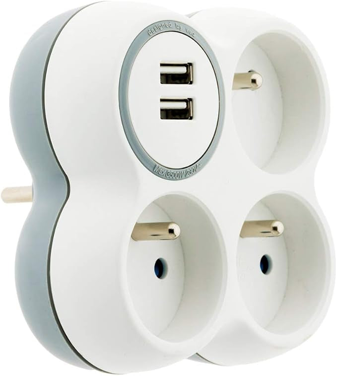 Triplite 16A 2P+T + 2 Ports USB