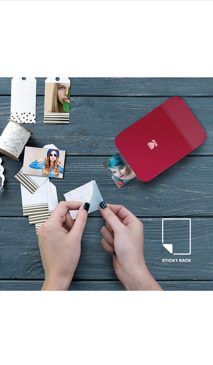 KODAK Imprimante numérique instantanée Bluetooth rétractable pour iPhone et Android neuve