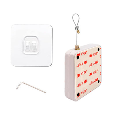 Ferme-Porte Automatique "Easy-Close" – Installation Sans Perçage & Tension Réglable (500g-1000g)