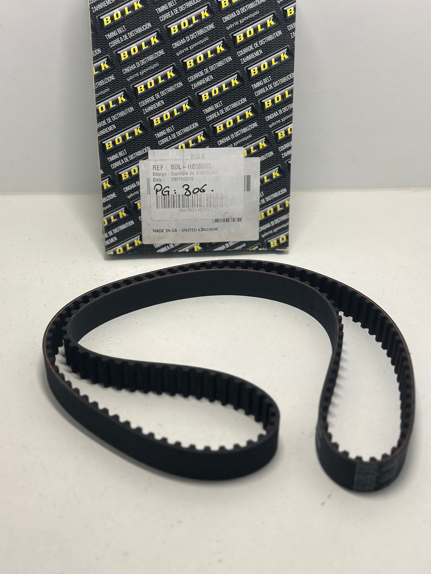 Courroie de distribution pour Peugeot 306