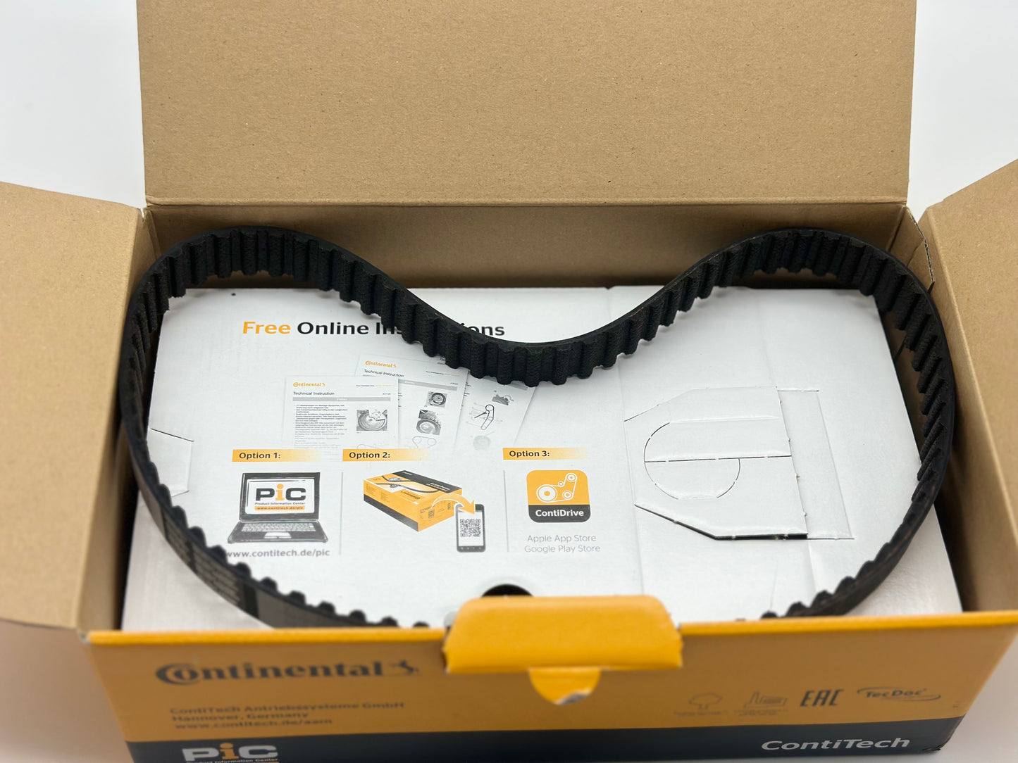 Kit de distribution CONTINENTAL CTAM CT914K1 pour VOLKSWAGEN VOLVO