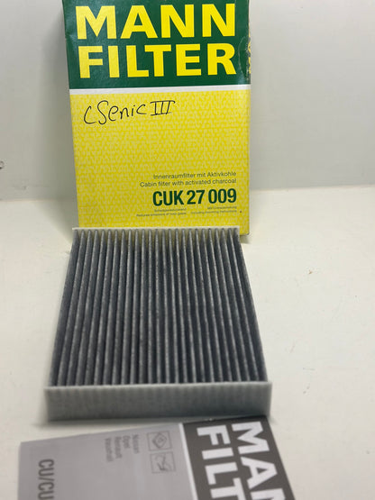 MANN-FILTER CUK 27 009 Filtre d'habitacle
Filtre à charbon actif, 263 mm x 195 mm x 38 mm
Réf.: CUK 27 009
EAN: 4011558064792