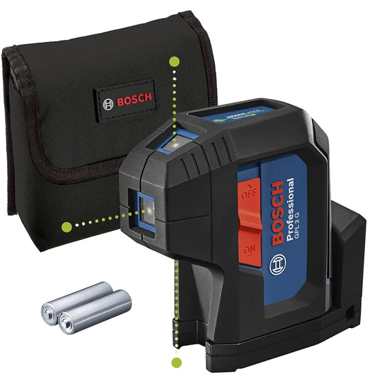 Bosch Professional laser 3 points (laser vert, portée : jusqu’à 30 m, housse Produit neuf