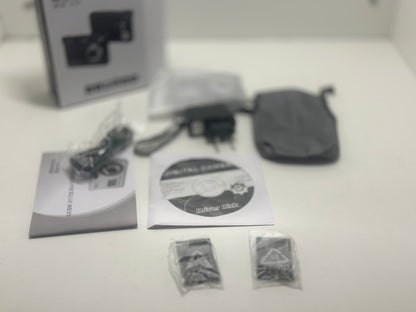 AbergBest Appareil Photo 21 Mega Pixels 2.7 LCD Rechargeable HD Digital Camera Caméra vidéo numérique pour Les étudiants, Les Enfants, Les Adultes (Noir)