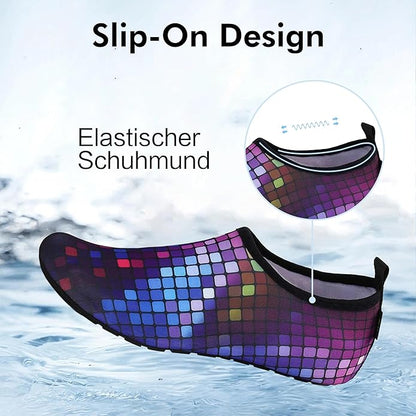 SAGUARO Chaussures pies nus, en néoprène, unisexes, pour le bain, la natation, la plage, le surf, l'eau