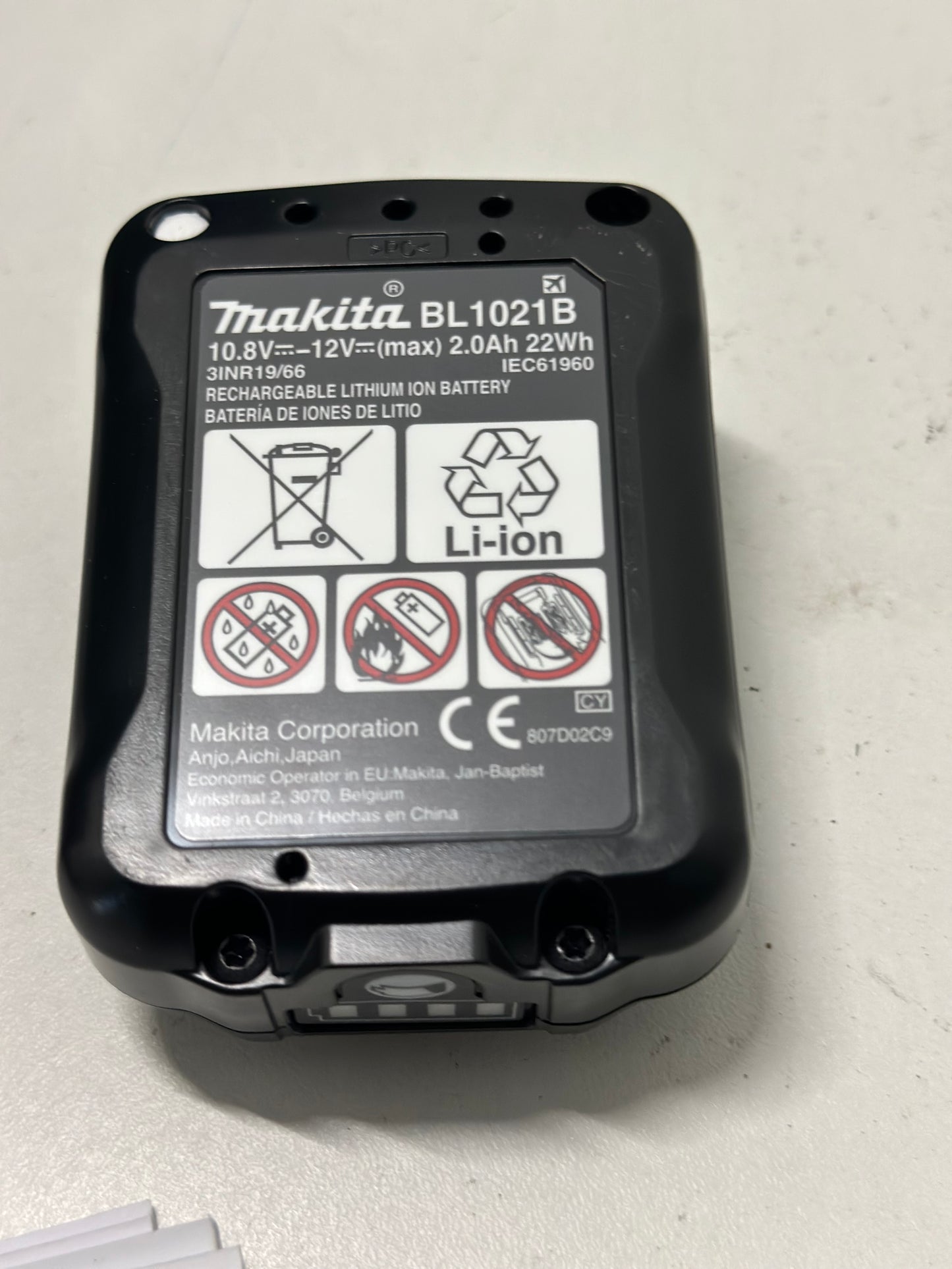 Perceuse 12V CXT Li-Ion Ø10 mm (1x2,0 Ah) dans le coffret - MAKITA DF333DWAE