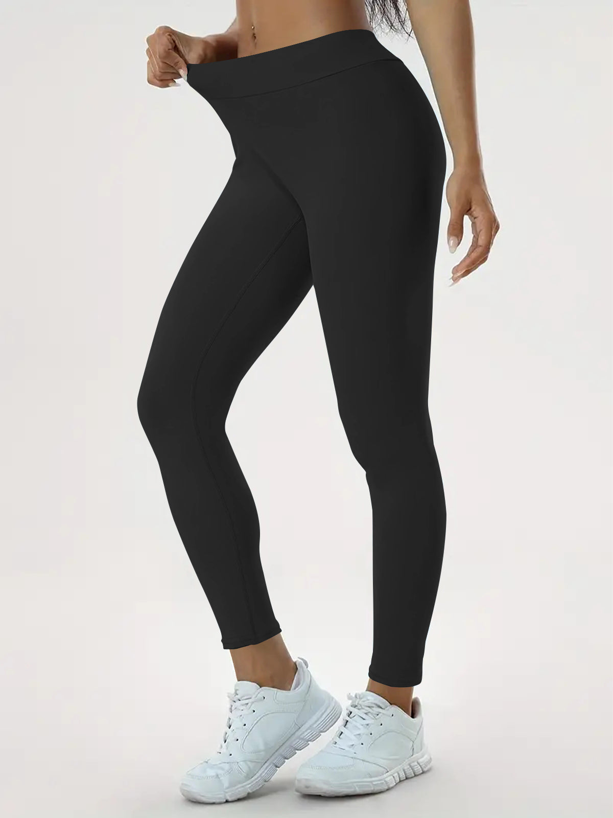 Legging "Sculpt-Flex" – Taille Haute Gainante & Compression Sportive