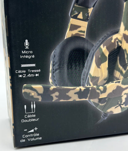 Casque Gaming Alpha Omega Players Rapace pour PS4, Xbox, PC neuf