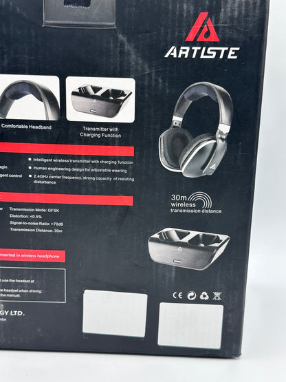 ARTISTE ADH300 Casque Hi-Fi sans fil audio pour ordinateur, TV, pour iPhone 6/6 Plus