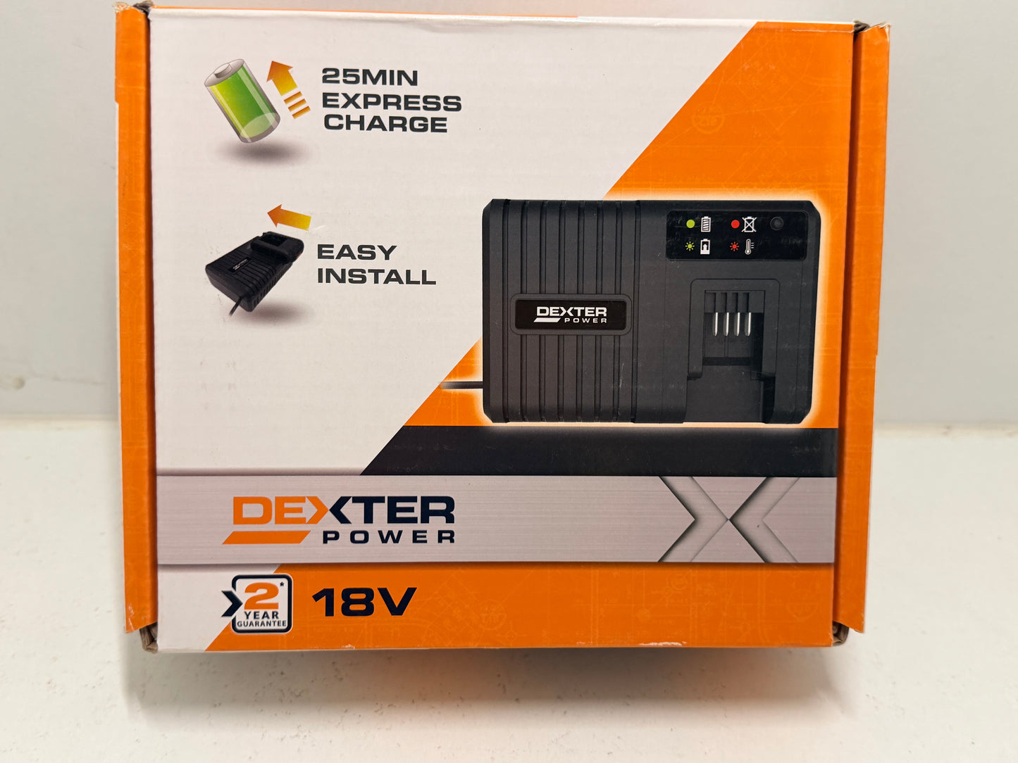 Chargeur express Dexter 18v
