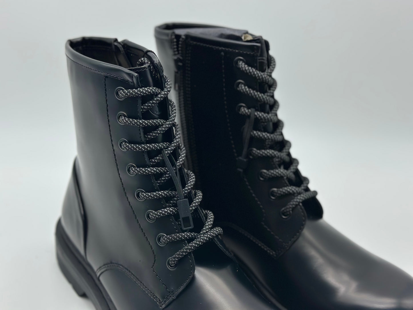 Bottines à lacets - black