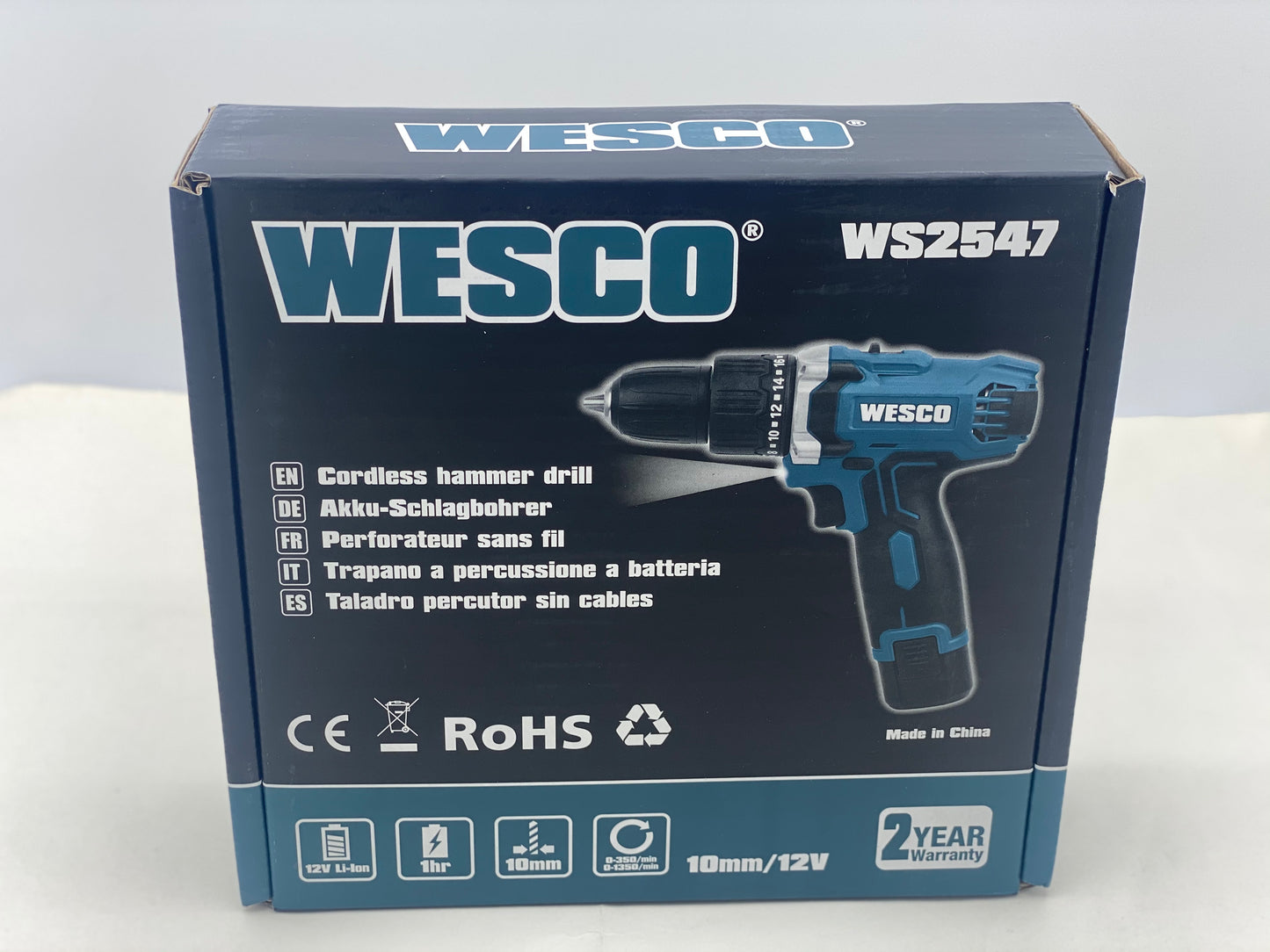 Visseuse sans Fil 3.6V Batterie Li-ion 1500mAh avec 6pcs changement d’emboutir pratique neuve