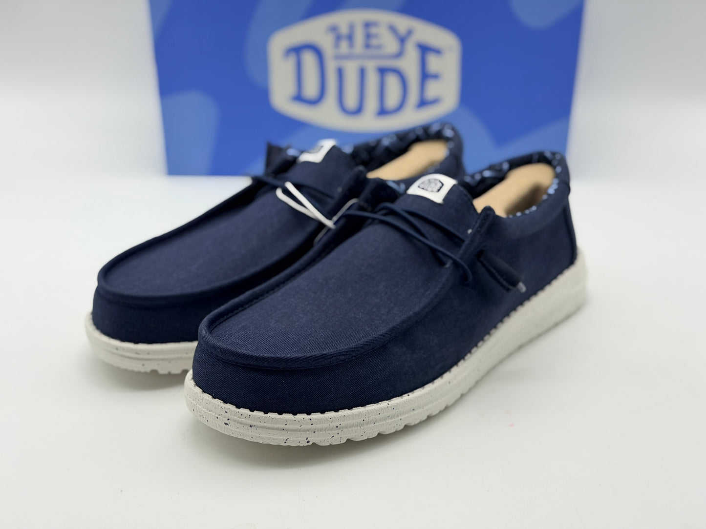 HEYDUDE Homme Wally Canvas Moccasin