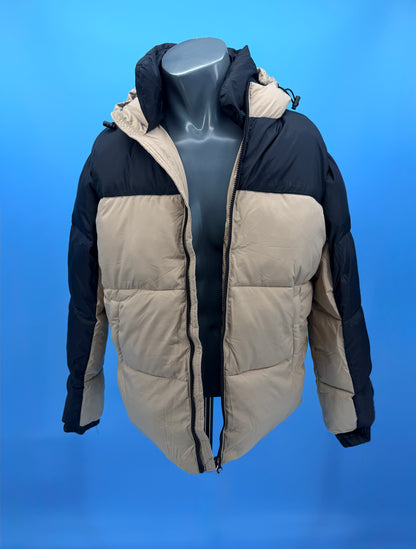 Veste à Capuche Homme beige/Noir taille M