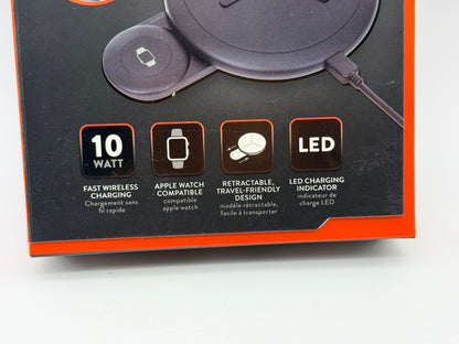 Helix Chargeur Induction Compatible Apple Watch Noir