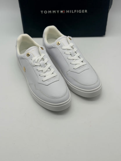 Tommy Hilfiger Femme Essential Elevated Court Sneaker Fw0fw07685 Tige Basse